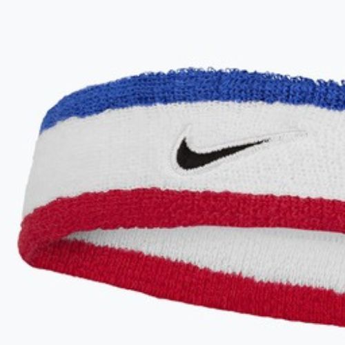 Bentiță Nike Swoosh Classic Headband game royal/university red/black