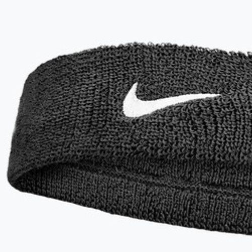 Bentiță Nike Swoosh Classic Headband black/white