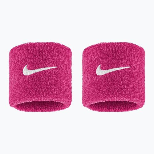 Benzi încheietură Nike Swoosh Classic Wristbands 2 buc. vivid pink/white