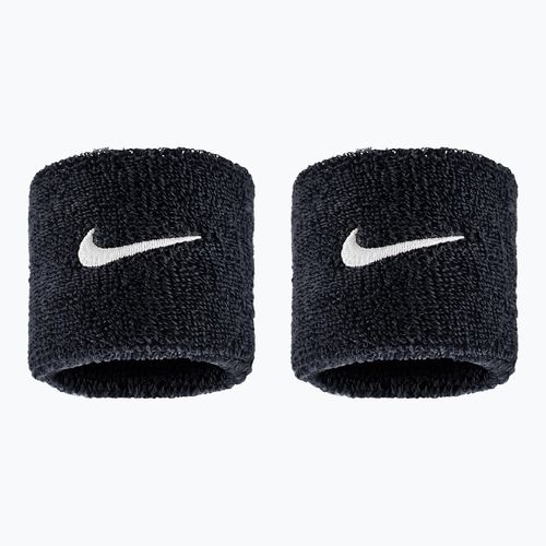 Benzi încheietură Nike Swoosh Classic Wristbands 2 buc. black/white