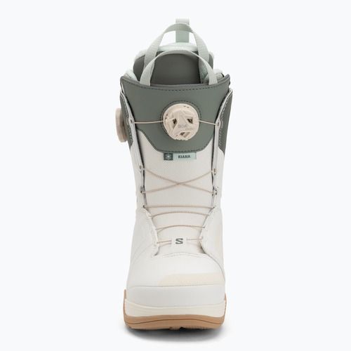 Încălțăminte de snowboard pentru femei Salomon Kiana Dual Boa W vanilla ice/agave green/clearly aqua