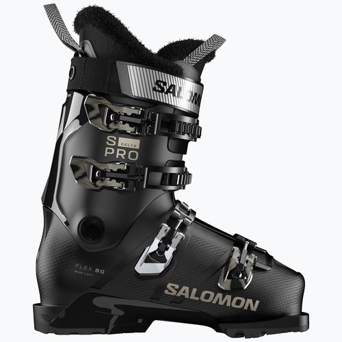 Încălțăminte de schi pentru femei Salomon S/Pro Delta 80 W GW black/black/light bronze met
