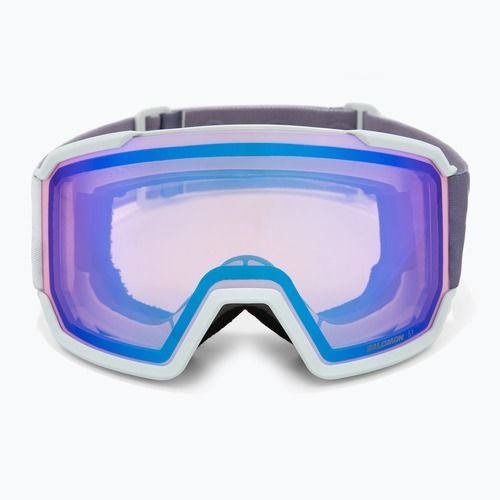 Ochelari de schi Salomon S/View 3 ice flow/ml light blue