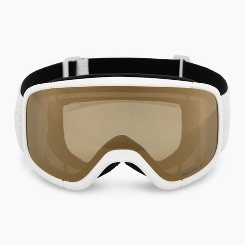Ochelari de schi pentru copii Salomon Lumi Acces Jr white/flash gold