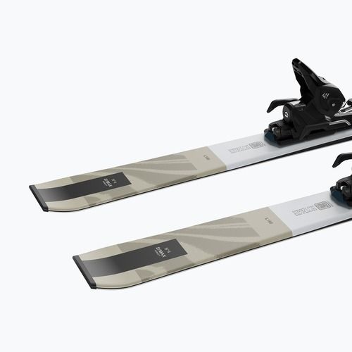 Schiuri de coborâre pentru femei Salomon S/Max N°4 + legături M10 GW white/light bronze met