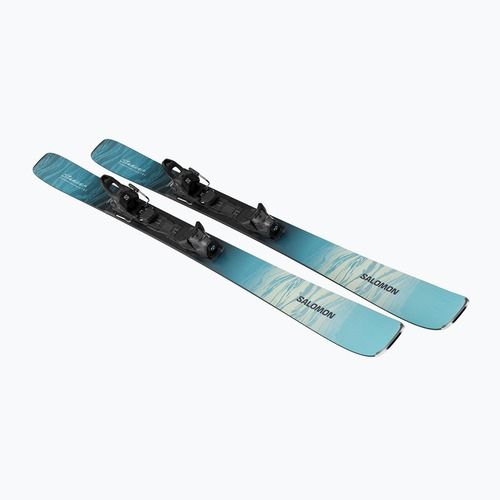 Schiuri de coborâre pentru femei Salomon Stance W 80 + legături M10 GW alaskan blue/porcelain/lime cream