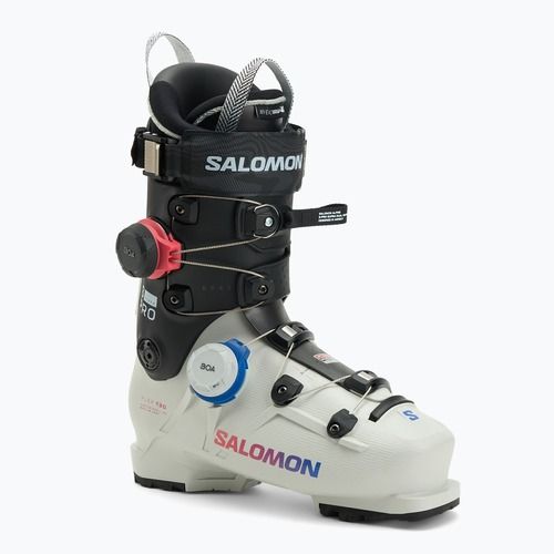 Încălțăminte de schi pentru bărbați Salomon S/Pro Supra Dual Boa 130 GW gray aurora/black/race blue