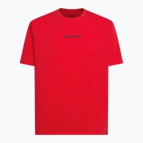 Tricou pentru bărbați La Sportiva Moon Climb mountain red