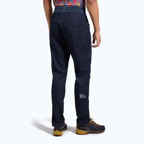 Pantaloni de cățărare pentru bărbați La Sportiva Cave Jeans denim/night sky