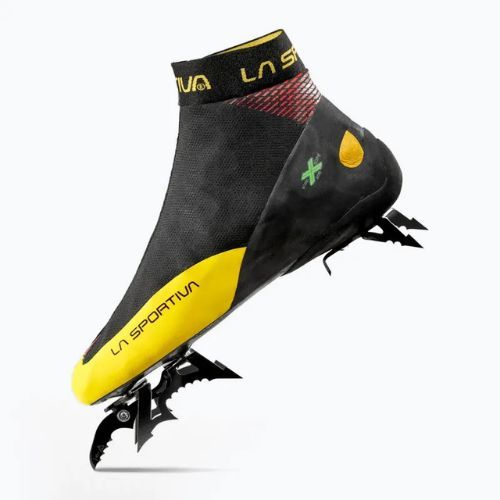 Încălțăminte de cățărare La Sportiva Mega Ice Evo black/yellow