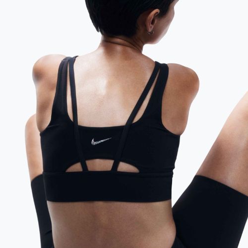 Sutien de antrenament Nike Zenvy Medium-Support black/sail