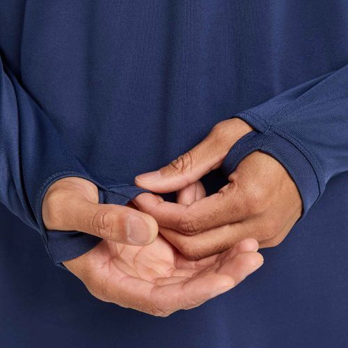 Longsleeve de fotbal pentru bărbați Nike Academy Dri-Fit Drill Top midnight navy/midnight navy/white