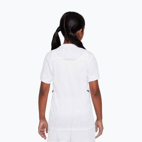 Tricou de fotbal pentru copii Nike Academy Dri-Fit Jr white/white/black/black