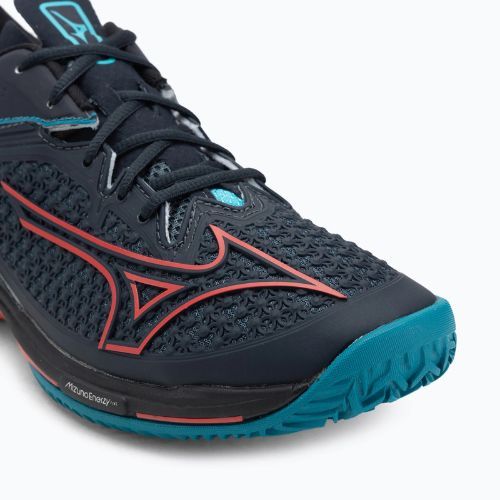 Încălțăminte de padel Mizuno Wave Exceed Tour 6 Padel salute/hibiscus/enamel blue
