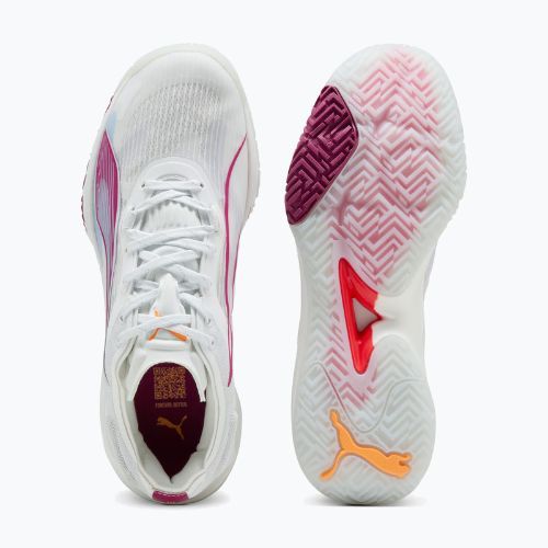 Încălțăminte pentru femei PUMA Accelerate NITRO SQD 4 puma white/berry/lilaccrush/hautetropic/heatfire