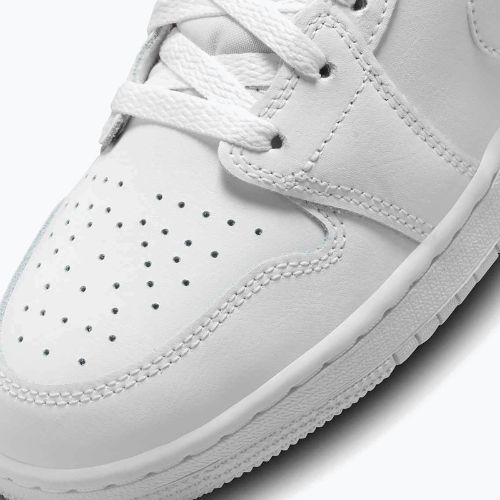 Încălțăminte Jordan 1 Mid white/white/white