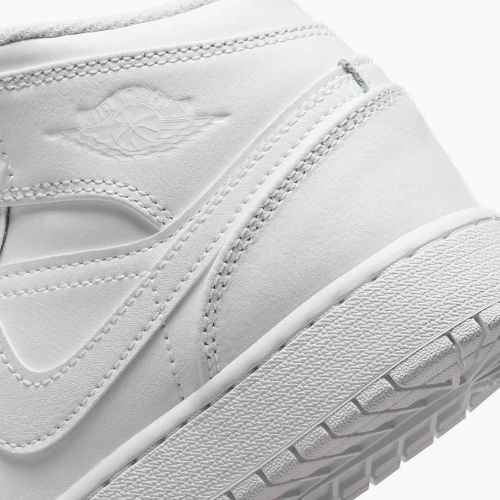 Încălțăminte pentru copii Nike Jordan 1 Mid white/white/white