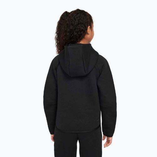 Bluză pentru copii Nike Sportswear Tech Fleece black/black/black