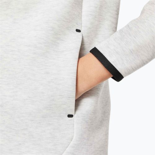 Bluză pentru copii Nike Sportswear Tech Fleece light grey/heather/black/black