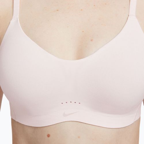 Sutien de antrenament Nike Alate Minimalist Light-Support light soft pink/stone mauve/pink oxford