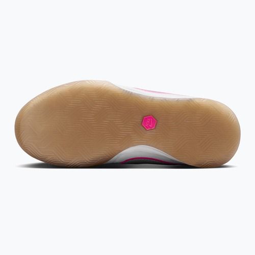 Încălțăminte de fotbal pentru copii Nike Tiempo Streetgato Jr white/pink blast/racer blue