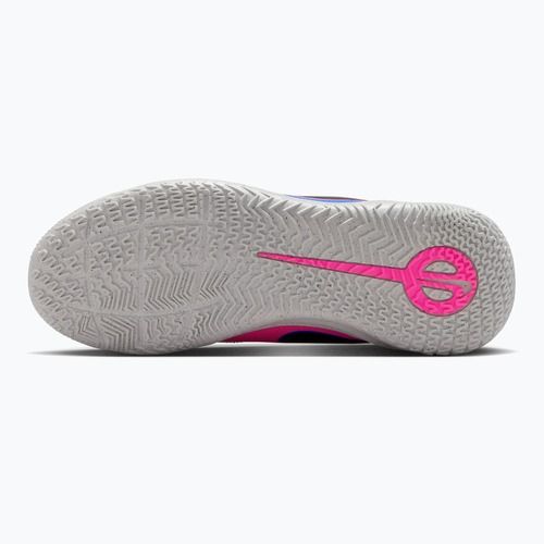 Încălțăminte de fotbal pentru copii Nike Tiempo Maestro Club Jr IC white/racer blue/pink blast/black