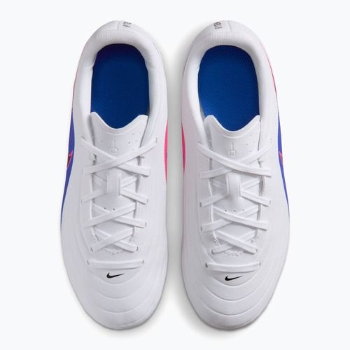 Încălțăminte de fotbal pentru copii Nike Tiempo Maestro Club Jr FG/MG white/racer blue/pink blast/black