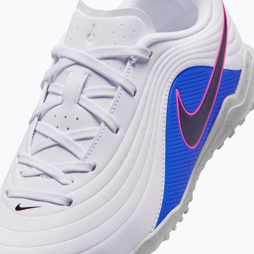 Încălțăminte de fotbal pentru copii Nike Tiempo Maestro Club Jr TF white/racer blue/pink blast/black