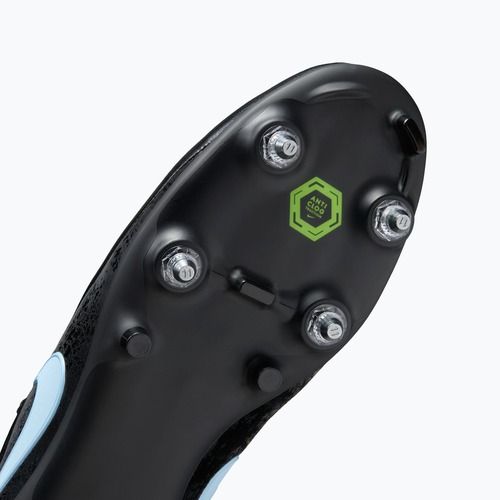 Încălțăminte de fotbal pentru bărbați Nike Tiempo Maestro Acad SG-Pro AC black/ice blue
