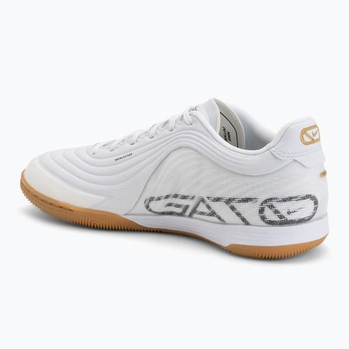 Încălțăminte de fotbal pentru bărbați Nike Tiempo Reactgato IC white/metallic gold