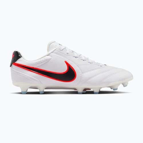 Încălțăminte de fotbal pentru bărbați Nike Tiempo Ligera Pro FG white/bright crimson/black
