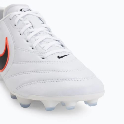 Încălțăminte de fotbal pentru bărbați Nike Tiempo Ligera Pro FG white/bright crimson/black