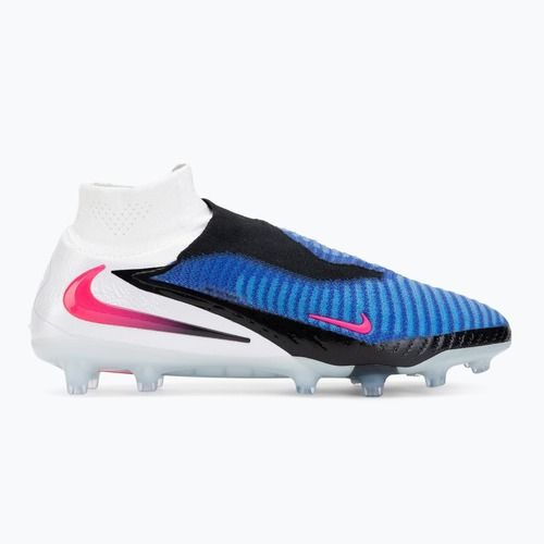 Încălțăminte de fotbal pentru bărbați Nike Phantom 6 High Elite AG racer blue/white/pink blast