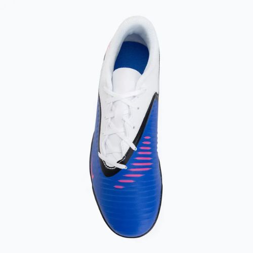 Încălțăminte de fotbal pentru bărbați Nike Phantom 6 Low Club TF racer blue/white/pink blast