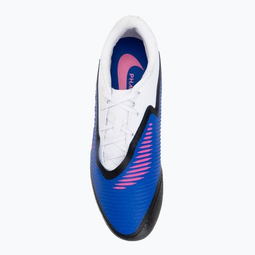 Încălțăminte de fotbal pentru bărbați Nike Phantom 6 Low Academy IC racer blue/white/pink blast