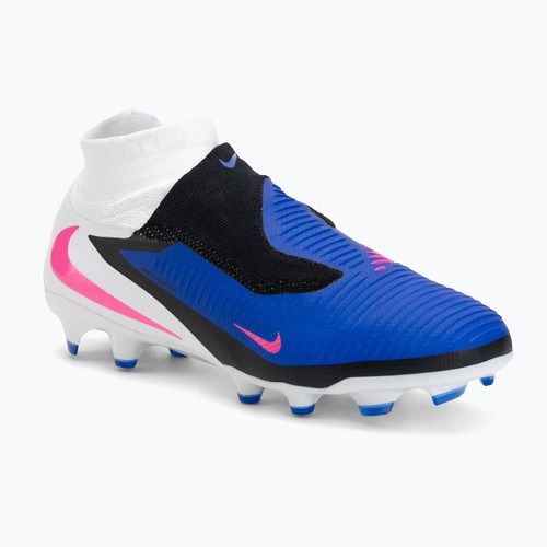 Ghete de fotbal pentru bărbați Nike Phantom 6 High Pro FG racer blue/white/pink blast