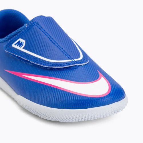 Încălțăminte de fotbal pentru copii Nike Jr. Mercurial Vapor 16 Club IC racer blue/white