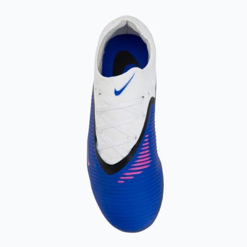 Ghete de fotbal pentru copii Nike Phantom 6 Low Pro FG/MG racer blue/white/pink blast