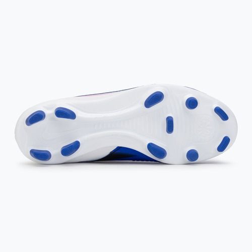 Ghete de fotbal pentru copii Nike Phantom 6 Low Club MG racer blue/white/pink blast