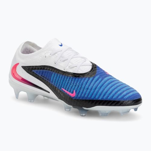 Încălțăminte de fotbal pentru bărbați Nike Phantom 6 Low Elite FG racer blue/white/pink blast