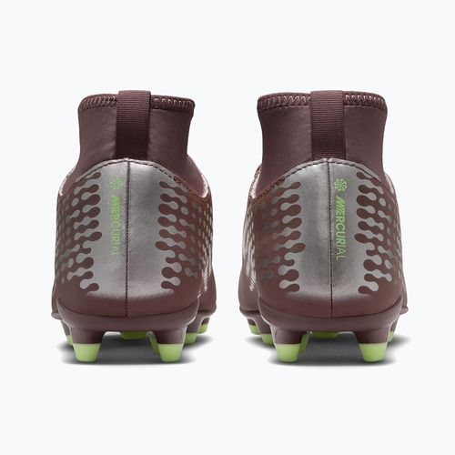 Încălțăminte de fotbal pentru copii Nike Mercurial Superfly 10 Club "Kylian Mbappé" Jr FG/MG plum eclipse/metallic silver