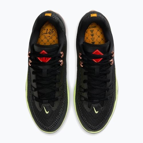 Încălțăminte de baschet pentru bărbați Nike Street Flare black/light lemon twist/desert dust/black