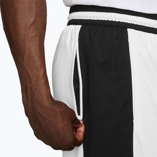 Pantaloni scurți de baschet pentru bărbați Nike Dri-Fit Game Classic 10" white/black/white/black