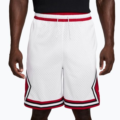 Pantaloni scurți de baschet pentru bărbați  Jordan Sport Dri-FIT 9" Diamond white/gym red/white