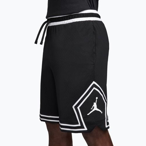 Pantaloni scurți de baschet pentru bărbați Nike Jordan Sport Dri-FIT 9" Diamond black/black/black