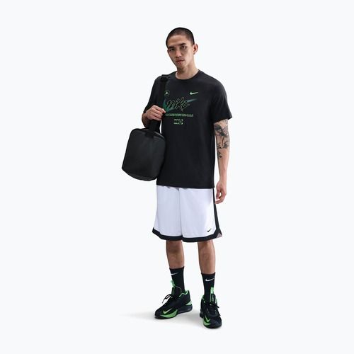 Pantaloni scurți de baschet pentru bărbați Nike DNA Academy Dri-FIT 11" white/black/black