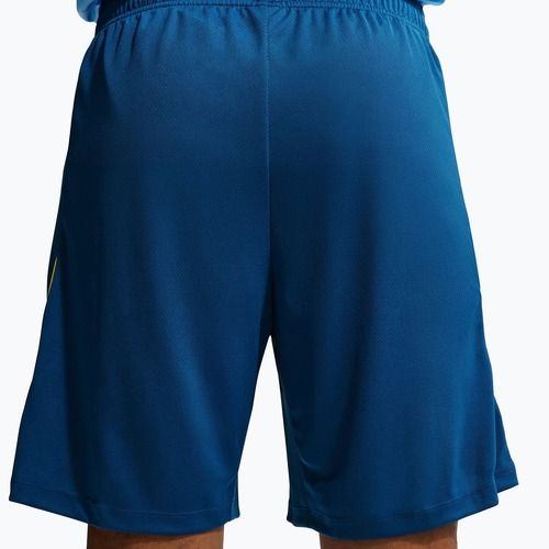 Pantaloni scurți de fotbal pentru bărbați Nike FC Barcelona Strike SE gym blue/opti yellow/opti yellow