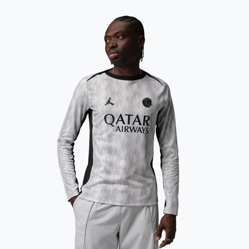 Longsleeve de fotbal pentru bărbați Nike Paris Saint-Germain Academy Pro Warm SE medium grey/black/black