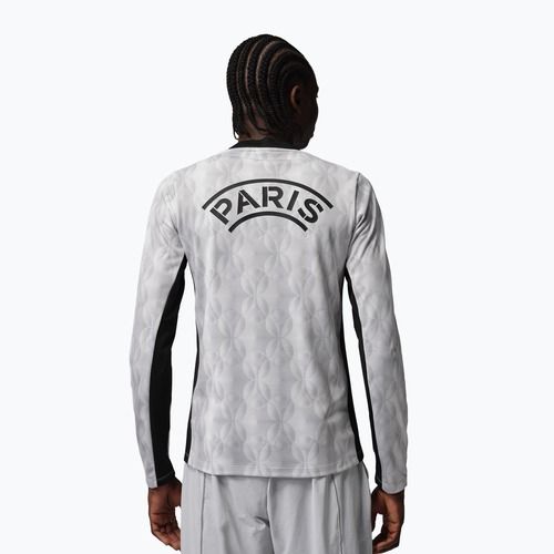 Longsleeve de fotbal pentru bărbați Nike Paris Saint-Germain Academy Pro Warm SE medium grey/black/black