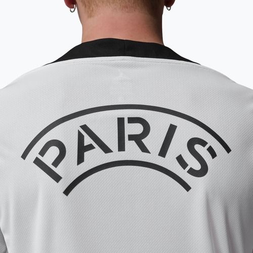 Tricou de fotbal pentru bărbați Nike Paris Saint-Germain Strike SE white/atmosphere grey/black